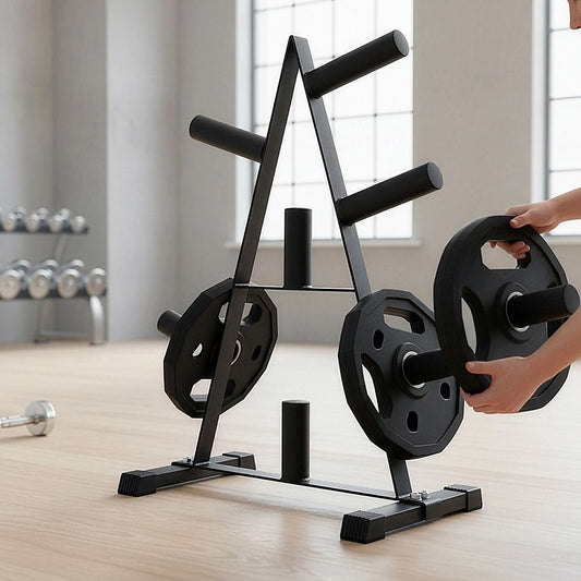 Heavy-Duty Olympic Weight Plate Storage Rack - 250kg