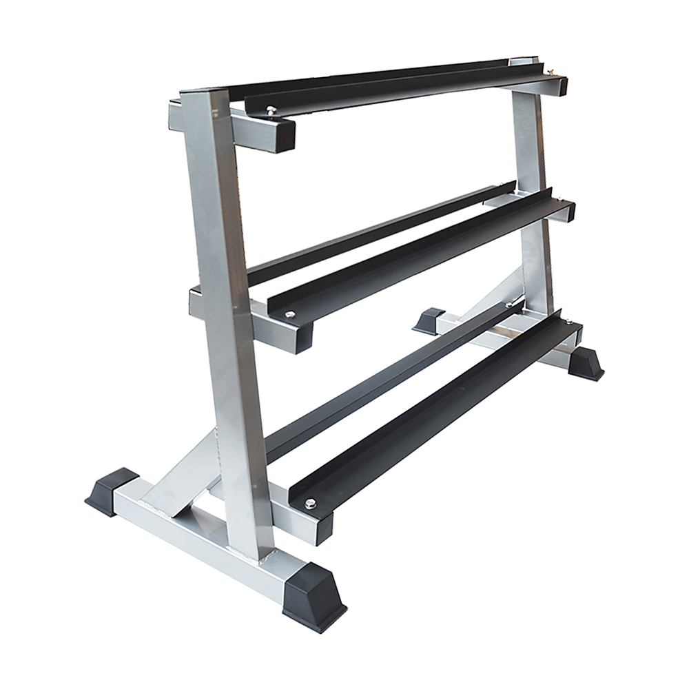 3-Tier Dumbbell Rack - Weight Storage