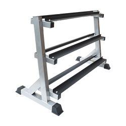 3-Tier Dumbbell Rack - Weight Storage