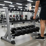 3-Tier Dumbbell Rack - Weight Storage