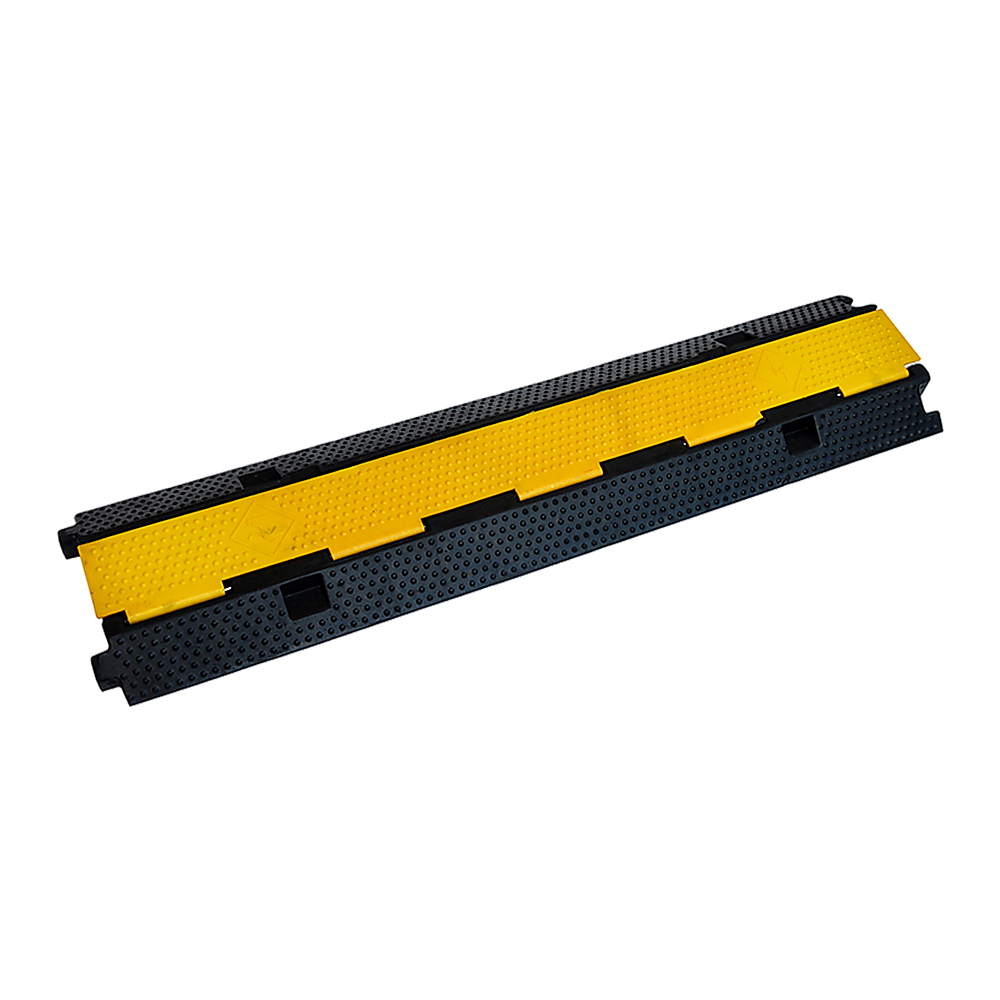 3Pcs 2-Cable Rubber Electrical Wire Cover Heavy Duty Protector
