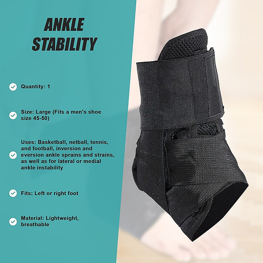 Ankle Brace Support Stabiliser - Large