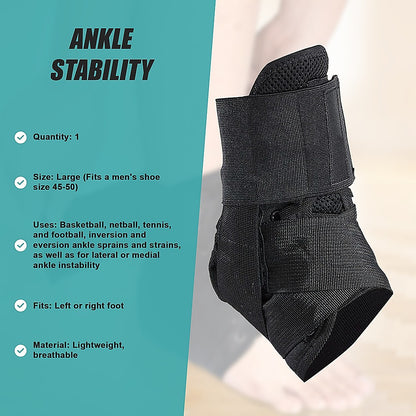 Ankle Brace Support Stabiliser - Large