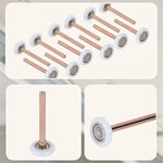 Garage Door Roller / Wheel / Heavy-duty 11 Ball Bearing 12 Pack