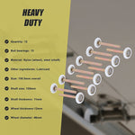 Garage Door Roller / Wheel / Heavy-duty 11 Ball Bearing 12 Pack