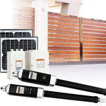 1000Kg 20W Solar Double Swing Auto Motor Remote Gate Opener