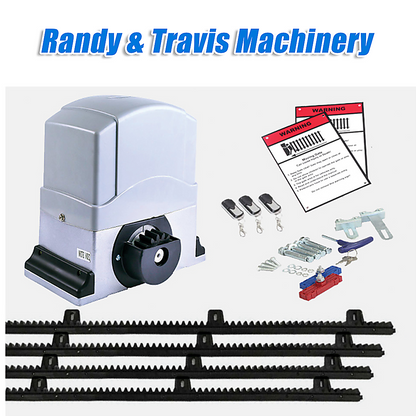 1200Kg Auto Slide Sliding Gate Opener Automatic W 4M Rail