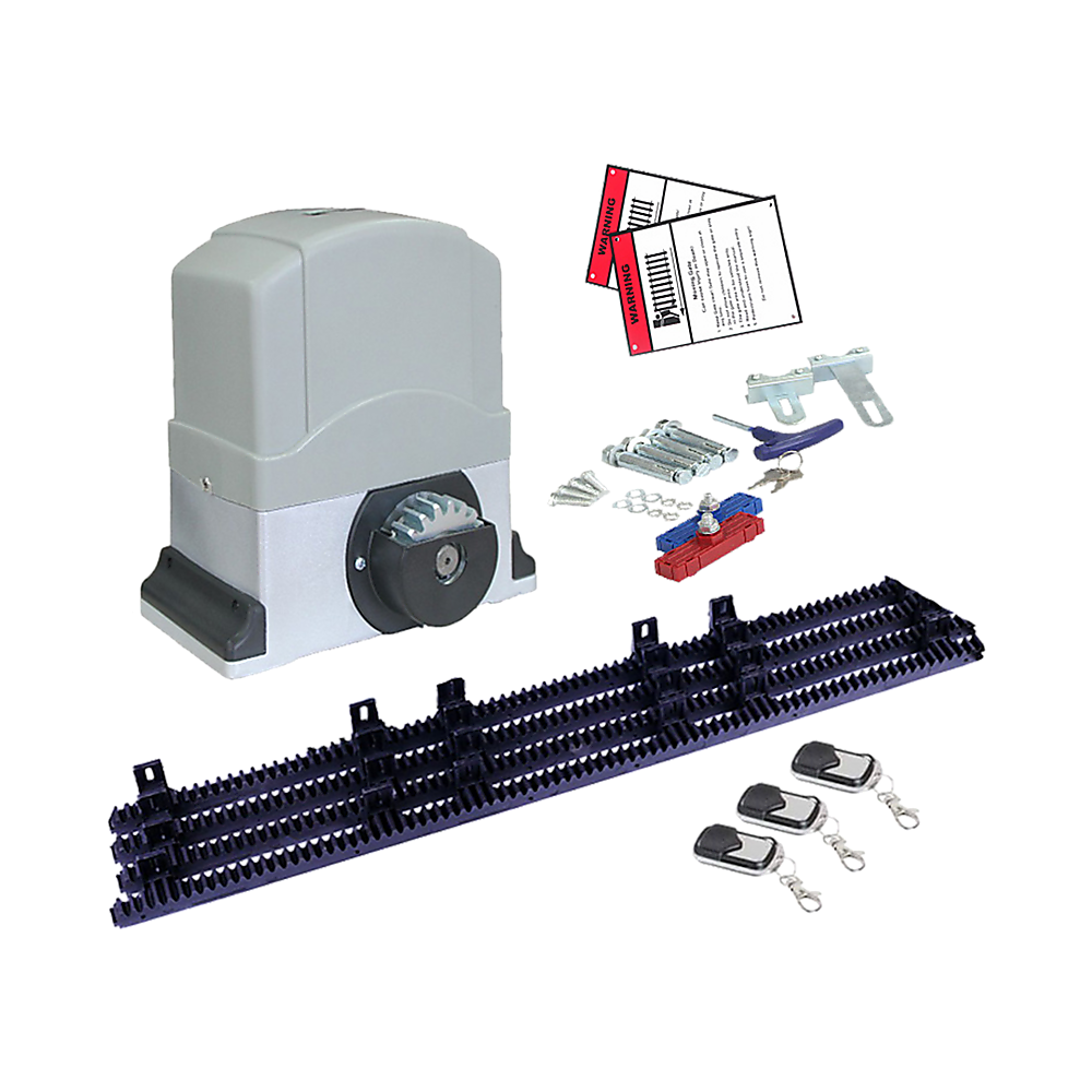 1800Kg Auto Slide Sliding Gate Opener Automatic W 4M Rail