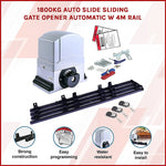 1800Kg Auto Slide Sliding Gate Opener Automatic W 4M Rail