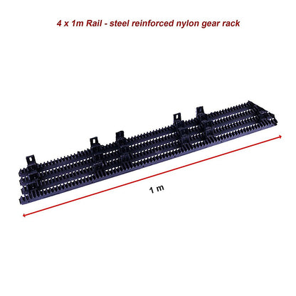 1800Kg Auto Slide Sliding Gate Opener Automatic W 4M Rail