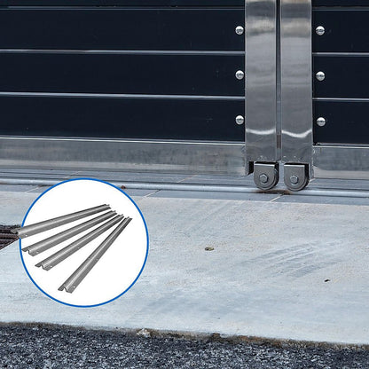 Sliding Gate Hardware Accessories Kit - 4M Track