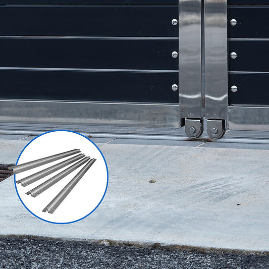 Sliding Gate Hardware Accessories Kit - 4M Track