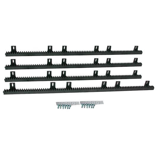 Sliding Gate Hardware Accessories Kit - 4M Gear Rack Track