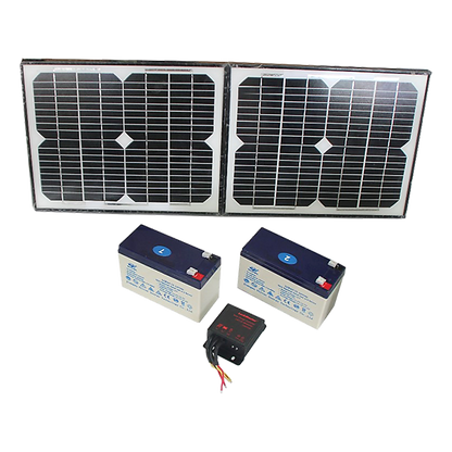1000Kg Auto Solar Slide Sliding Gate Opener Automatic W 4M Rail