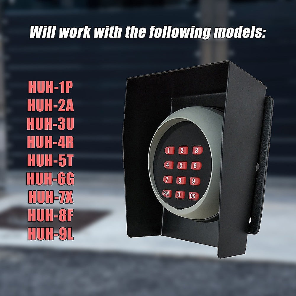 Wireless Keypad Entry For Swing And Sliding Gate With Metal Casing