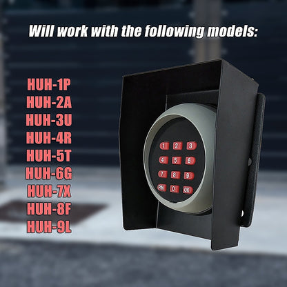 Wireless Keypad Entry For Swing And Sliding Gate With Metal Casing