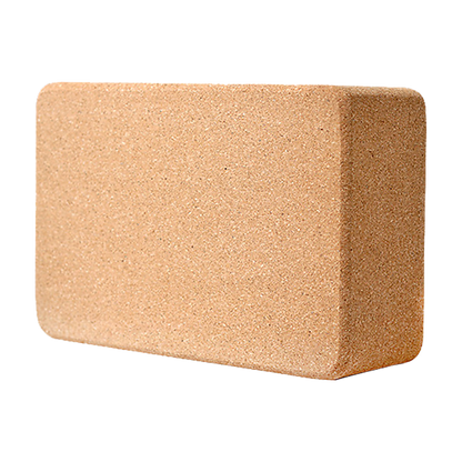 2x Cork Yoga Blocks Organic Exercise Bricks
