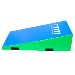 Foldable Soft Gym Mat 120x60x35cm Incline Wedge