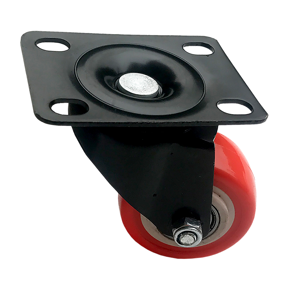 Set Of 8 Polyurethane Swivel Castor Wheels