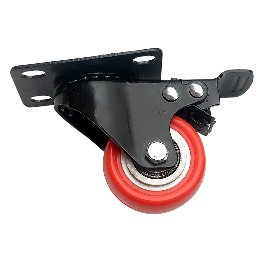 Set Of 8 Polyurethane Swivel Castor Wheels