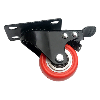 Set Of 8 Polyurethane Swivel Castor Wheels