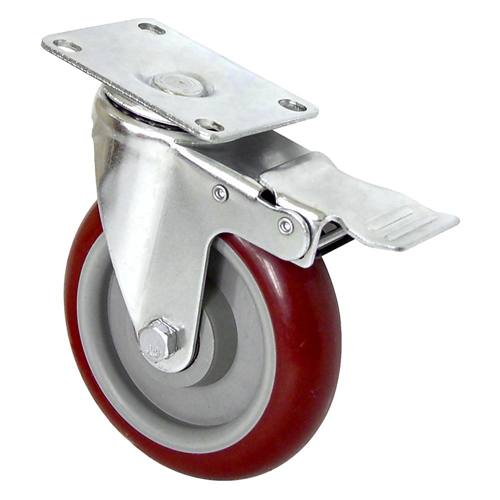 Heavy Duty 5" Swivel Castor Wheels (Set Of 4)