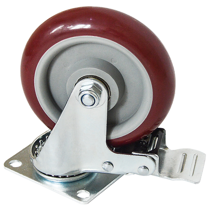 Heavy Duty 5" Swivel Castor Wheels (Set Of 4)
