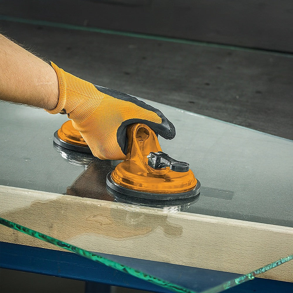 Aluminum Double Locking Suction Cup Lifter (100Kg)