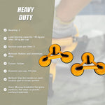 Aluminum Triple Suction Cup Glass Lifter (150Kg)