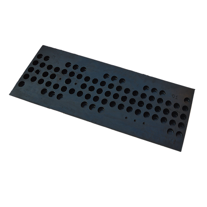 Pair Of 1M Long Rubber Speed Bumps (60T Load)