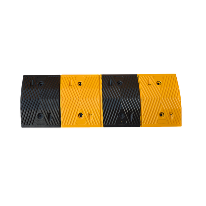 Pair Of 1M Long Rubber Speed Bumps (60T Load)