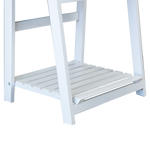 5 Tier Wooden Ladder Shelf Stand Storage Book Shelves Shelving