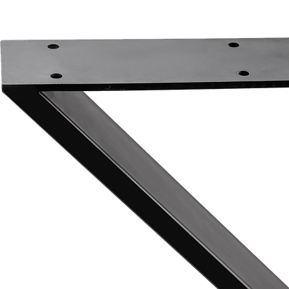 Retro Industrial X-Shaped Table Bench Legs