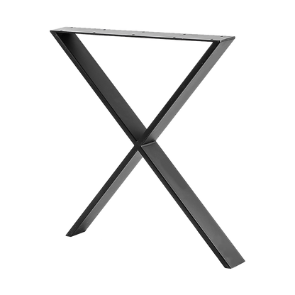 Retro Industrial X-Shaped Table Bench Legs