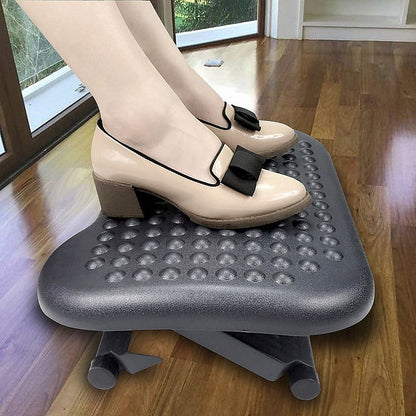 Under Desk Footrest Ergonomic Foot & Leg Rest for Office Chair Computer Desk