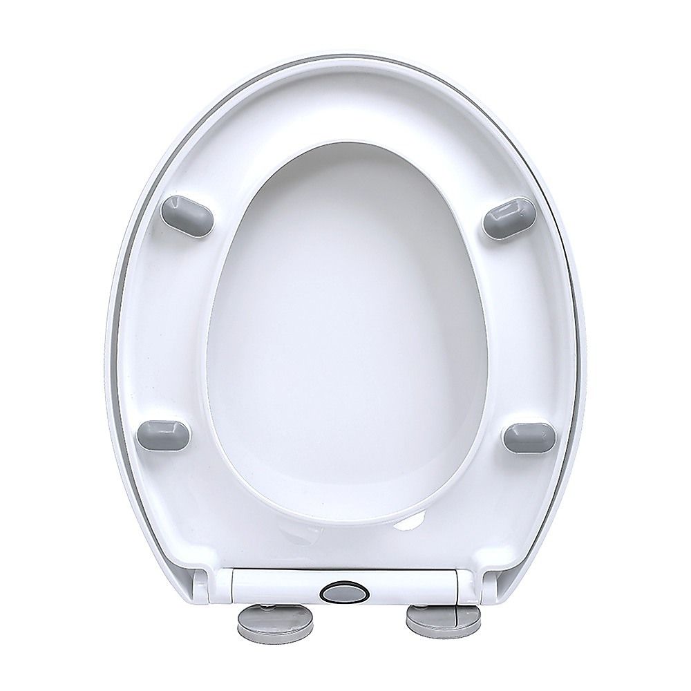 Quick Release Soft Close Toilet Seat White Bathroom Heavy Duty