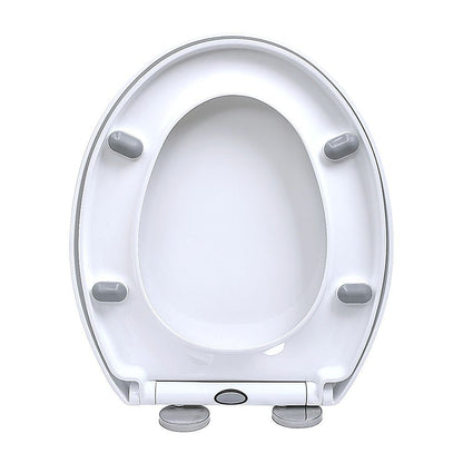 Quick Release Soft Close Toilet Seat White Bathroom Heavy Duty
