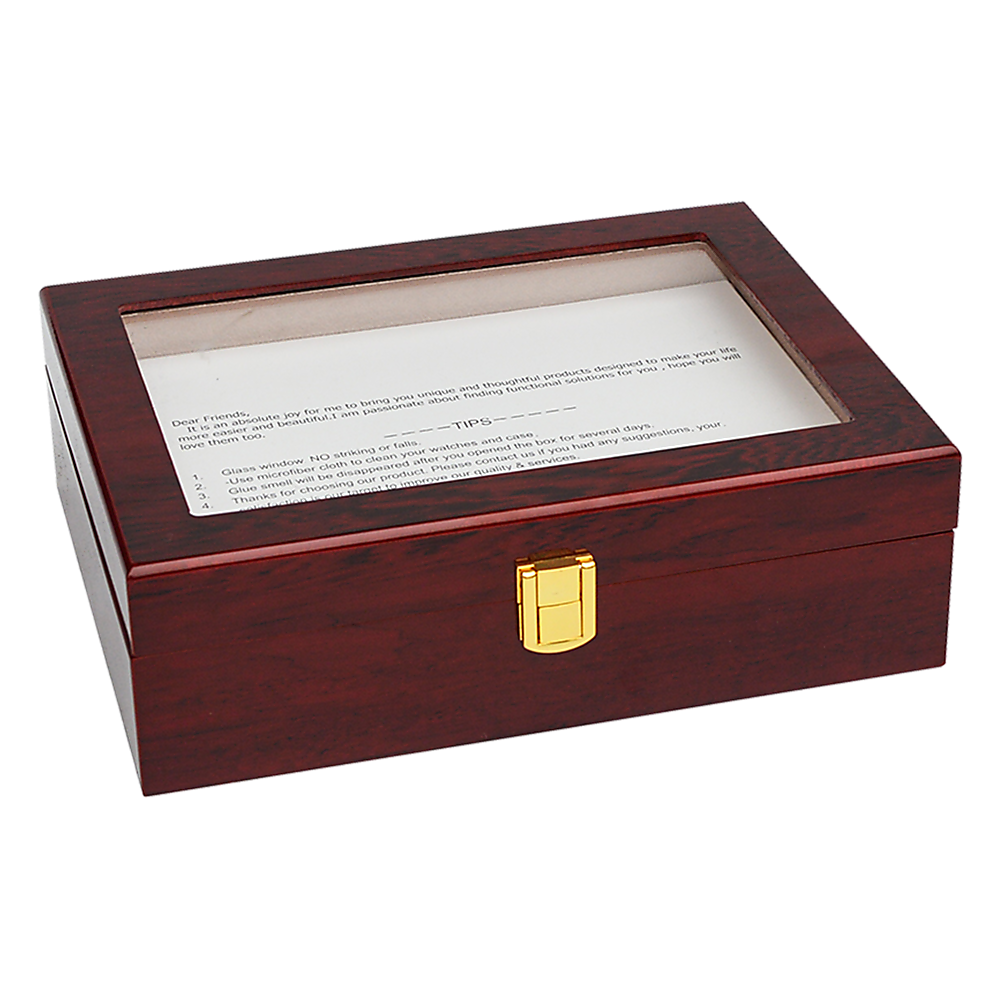 Wooden Watch Case Jewelry Storage Box