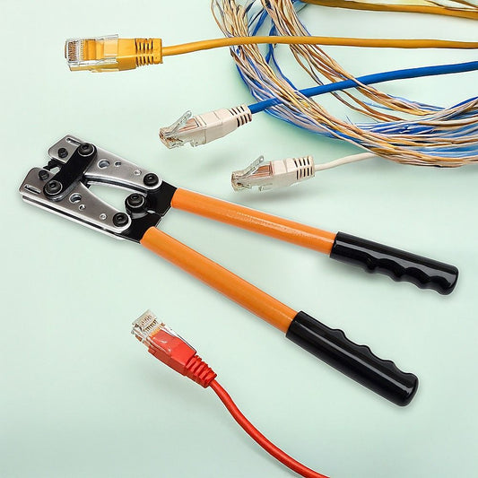 6-50 Mm2 Wire Crimper Cable Crimp Electric Tube Crimping Hand Tool