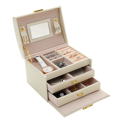 Jewellery Storage Box Girls Rings Necklaces Display Organiser Storage