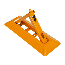 Fold Down Vehicle Security Bollard For Parking Spot Safety