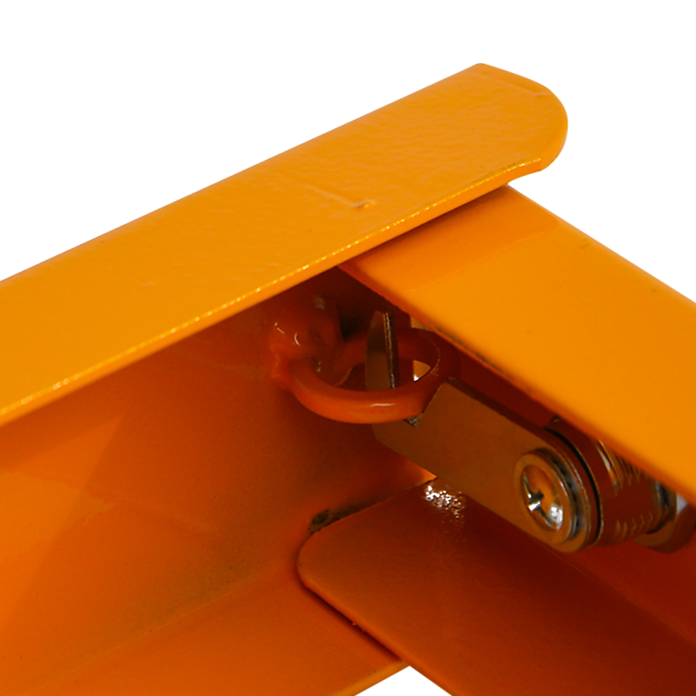 Fold Down Vehicle Security Bollard For Parking Spot Safety