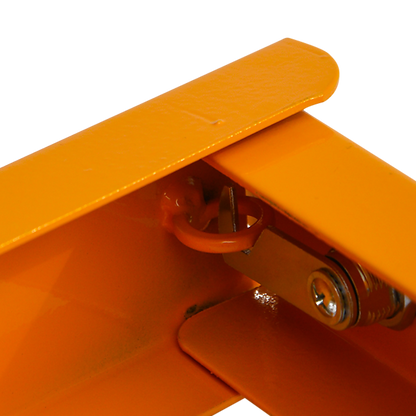 Fold Down Vehicle Security Bollard For Parking Spot Safety