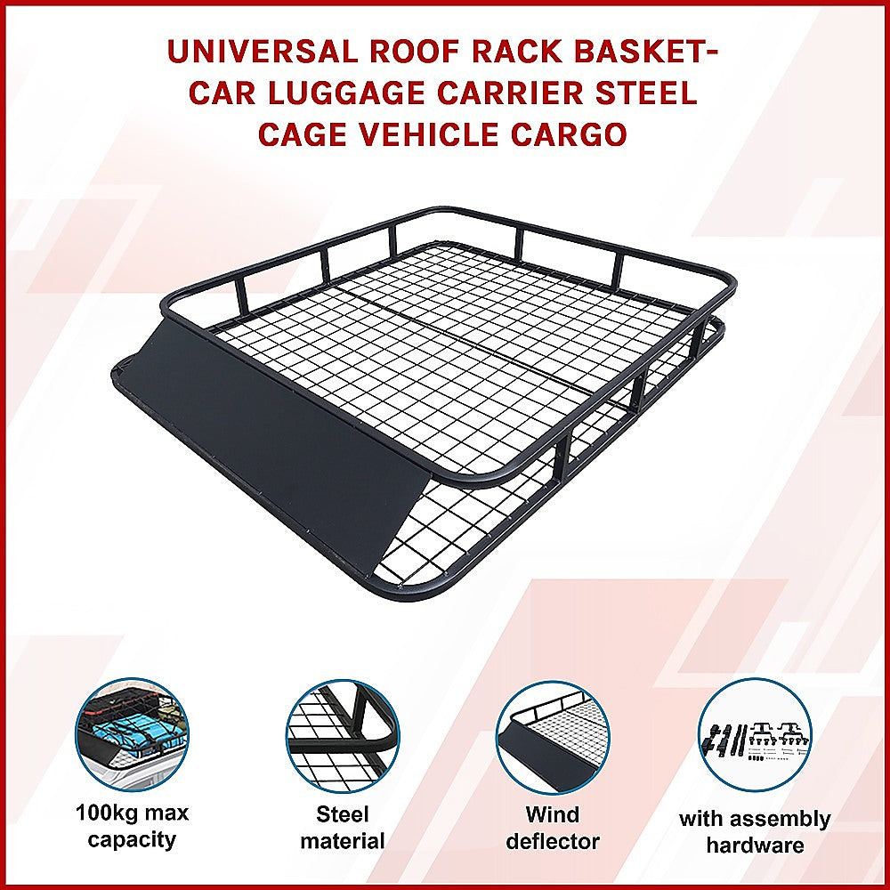 Roof Rack Basket - Car Luggage Carrier