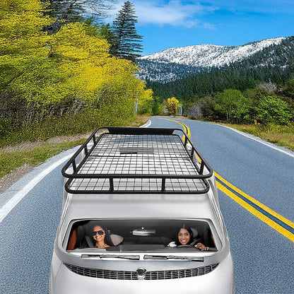 Roof Rack Basket - Car Luggage Carrier