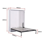 Double Size Wall Bed Diamond Edition