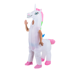 Giant Unicorn Fancy Dress Fan Inflatable Costume Suit