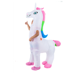 Giant Unicorn Fancy Dress Fan Inflatable Costume Suit