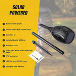 10-Pack Solar Torch Lights With 96 Led Flickering Flame