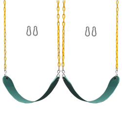 Heavy Duty Swing Seats With 66" Chain, 2-Pack